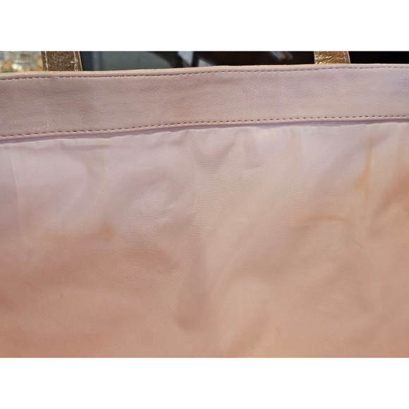 Kate Spade Pale Pink Giant Lined Spade Print Tote Bag - Picture 10 of 15